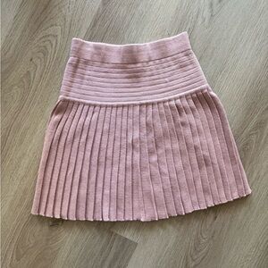 Wool skirt Powder Pink size XS